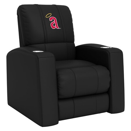 Dreamseat Relax Recliner with California Angels Cooperstown Secondary Logo XZ418301RHTCDBLK-PSCOOP0041